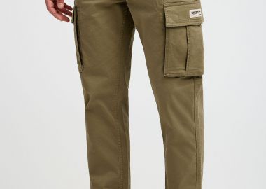 Ανδρικό comfort cargo παντελόνι - The essentials - FUNKY BUDDHA - 