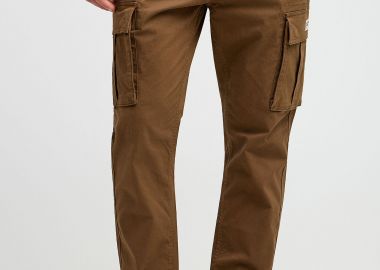 Ανδρικό comfort cargo παντελόνι - The essentials - FUNKY BUDDHA - 