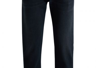 ΑΝΔΡΙΚΟ DENIM ΠΑΝΤΕΛΟΝΙ H-RE.MAINE ΣΤΕΝΗ ΓΡΑΜΜΗ ΜΑΥΡΟ - BOSS - 