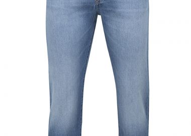 ΑΝΔΡΙΚΟ DENIM ΠΑΝΤΕΛΟΝΙ L-OGDEN ΚΑΝΟΝΙΚΗ ΓΡΑΜΜΗ ΜΠΛΕ - BOSS - 