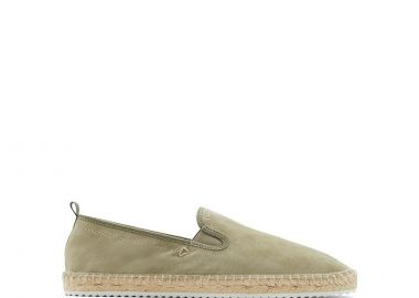 Ανδρικό δερμάτινο χακί loafer PAYCIEN - ALDO - 