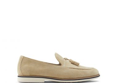 Ανδρικό δερμάτινο μπεζ loafer ARNIM - ALDO - 