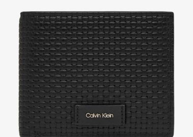 Ανδρικό Δερμάτινο Πορτοφόλι Calvin Klein LV04D1125G-UB1 Μαύρο - Calvin Klein - 