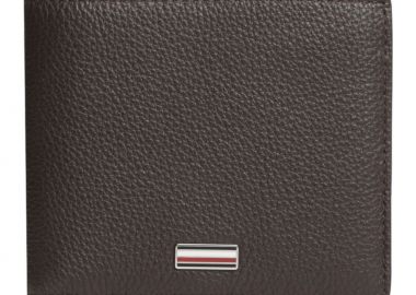 Ανδρικό Δερμάτινο Πορτοφόλι Tommy Hilfiger AM0AM14496-GB6 Καφέ - Tommy Hilfiger - 