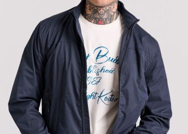 Ανδρικό ελαφρύ bomber μπουφάν - FUNKY BUDDHA - 