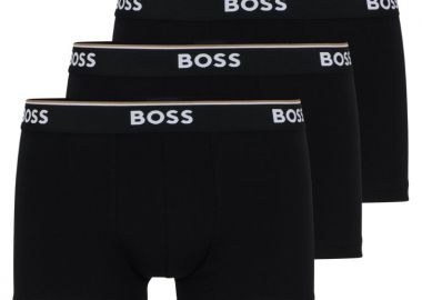 ΑΝΔΡΙΚΟ ΕΣΩΡΟΥΧΟ BOSS TRUNK POWER 3 ΤΜΧ ΜΑΥΡΟ - BOSS - 
