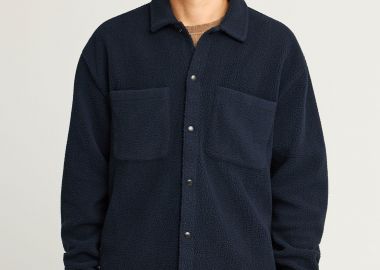 Ανδρικό fleece overshirt - FUNKY BUDDHA - 