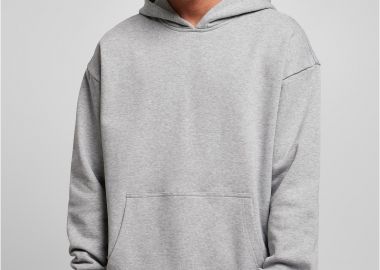 Ανδρικό Φούτερ με Κουκούλα Ultra Heavy Cotton Box BY162 Build Your Brand grey - BYB - 