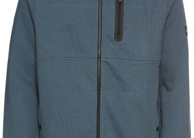 ΑΝΔΡΙΚΟ ΦΟΥΤΕΡ ΖΑΚΕΤΑ CAMEL ACTIVE FULL ZIP HOODIE ΚΑΝΟΝΙΚΗ ΓΡΑΜΜΗ ΜΠΛΕ - CAMEL ACTIVE - 
