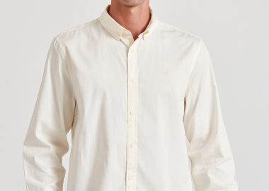 Ανδρικό garment dyed twill πουκάμισο - FUNKY BUDDHA - 