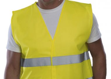 Ανδρικο Γιλεκο Εργασιας Fluo 2 Bands Yoko HVW102 Fluo Yellow -  - 