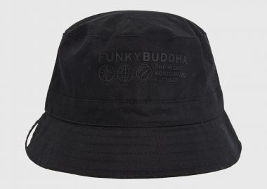 Ανδρικό καπέλο με branded τύπωμα - FUNKY BUDDHA - 