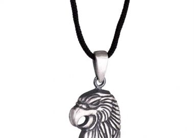 Ανδρικό κολιέ από ασήμι 925 σε αυξομειώμενο μέγεθος με σχέδιο αετός -  - 