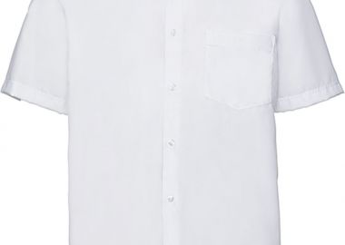 Ανδρικό Κοντομάνικο Πουκάμισο Non-Iron R-957M-0 Russell White - Russell - 