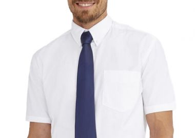 Ανδρικό Κοντομάνικο Πουκάμισο Oxford 16010 SOL'S Brisbane White - SOLS - 