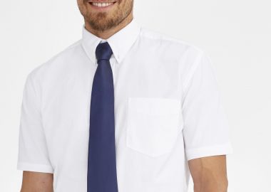 Ανδρικό κοντομάνικο πουκάμισο oxford Brisbane SOLS 16010 White -  - 