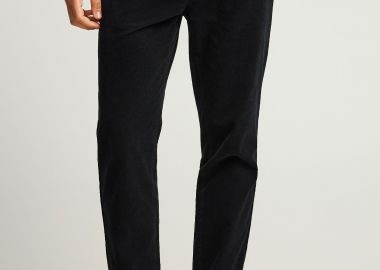 Ανδρικό κοτλέ chino παντελόνι - FUNKY BUDDHA - 