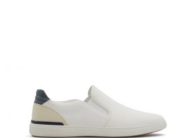 Ανδρικό λευκό slip-on παπούτσι SAREDON - ALDO - 