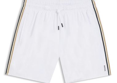 ΑΝΔΡΙΚΟ ΜΑΓΙΟ BOSS ICONIC ΛΕΥΚΟ - BOSS - 