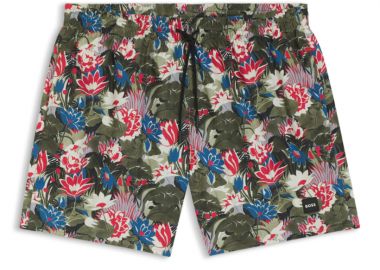 ΑΝΔΡΙΚΟ ΜΑΓΙΟ BOSS PIRANHA ΜΕ ΤΥΠΩΜΑ ΠΡΑΣΙΝΟ - BOSS - 