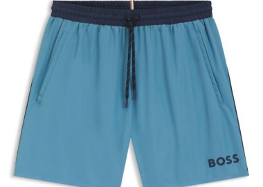 ΑΝΔΡΙΚΟ ΜΑΓΙΟ BOSS STARFISH ΑΝΟΙΧΤΟ ΜΠΛΕ - BOSS - 