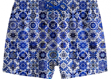 ΑΝΔΡΙΚΟ ΜΑΓΙΟ CHANGE INTO COLOURS MOSAIC ΜΠΛΕ - CHANGE INTO COLOURS - 