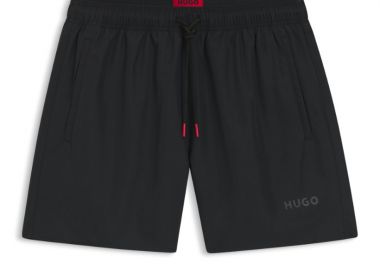 ΑΝΔΡΙΚΟ ΜΑΓΙΟ HUGO GALAXY ΜΑΥΡΟ - HUGO - 