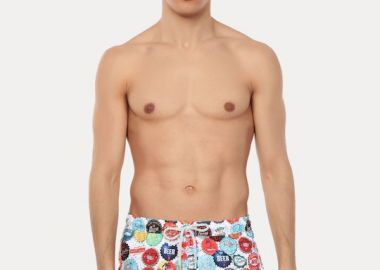 Ανδρικό Μαγιό JOHN FRANK Beer Cap JFSS18SW45 Πολύχρωμο - John Frank - 