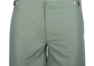 ΑΝΔΡΙΚΟ ΜΑΓΙΟ JUNGLE READY-TO-SWIM-&-WEAR ΜΟΝΟΧΡΩΜΟ ΜΕΣΑΙΟΥ ΜΗΚΟΥΣ ΧΑΚΙ - BENIBECA - 