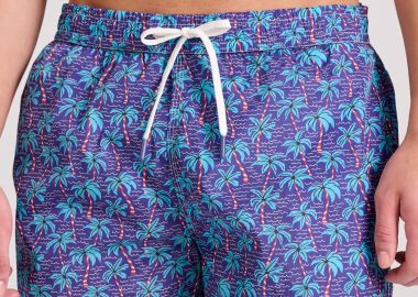 Ανδρικό μαγιό με all over τύπωμα - FUNKY BUDDHA - 