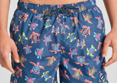 Ανδρικό μαγιό με all over τύπωμα - FUNKY BUDDHA - 