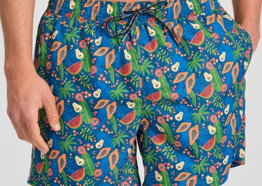 Ανδρικό μαγιό με all over τύπωμα - FUNKY BUDDHA - 