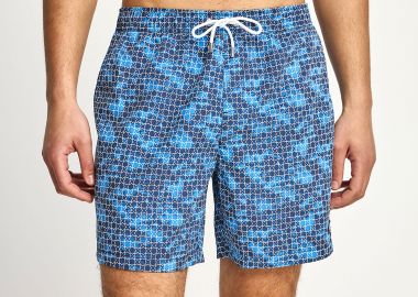 Ανδρικό μαγιό με μοτίβο - FUNKY BUDDHA - 