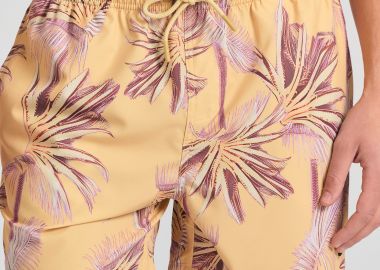 Ανδρικό μαγιό με tropical τύπωμα - FUNKY BUDDHA - 