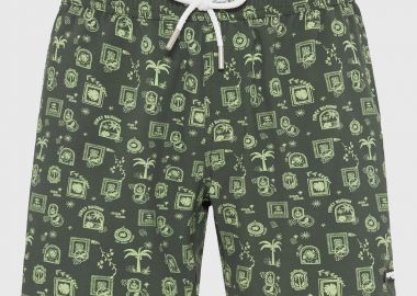 Ανδρικό μαγιό με τύπωμα - FUNKY BUDDHA - 