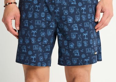 Ανδρικό μαγιό με τύπωμα - FUNKY BUDDHA - 