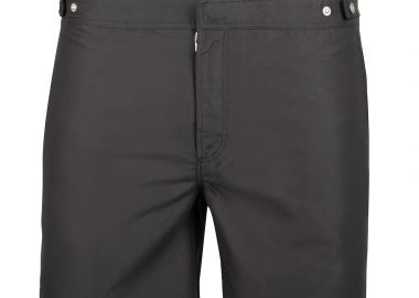 ΑΝΔΡΙΚΟ ΜΑΓΙΟ NEGRO READY-TO-SWIM-&-WEAR ΜΟΝΟΧΡΩΜΟ ΜΕΣΑΙΟΥ ΜΗΚΟΥΣ ΜΑΥΡΟ - BENIBECA - 