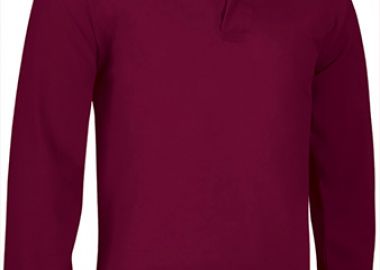 Ανδρικό Μακρυμάνικο Polo Valento Predator Mahogany Garnet - Valento - 