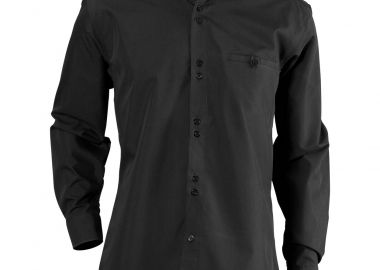 Ανδρικό μακρυμάνικο πουκάμισο ELEGANCE BEUNIQUE 90605006 Black - BEUNIQUE - 