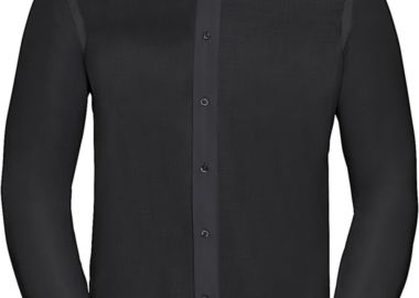 Ανδρικό Μακρυμάνικο Πουκάμισο Non-iron R-958M-0 Russell Black - Russell - 