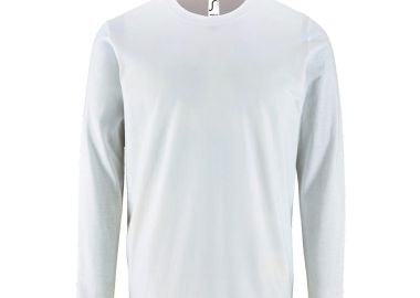 Ανδρικό Μακρυμάνικο T-Shirt 02074 SOL'S Imperial LSL Men White - SOLS - 