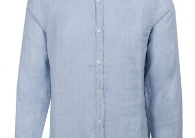 ΑΝΔΡΙΚΟ ΜΑΚΡΥΜΑΝΙΚΟ ΛΙΝΟ MAO ΠΟΥΚΑΜΙΣΟ CROSSLEY JIONWP ΚΑΝΟΝΙΚΗ ΓΡΑΜΜΗ ΜΠΛΕ - CROSSLEY - 