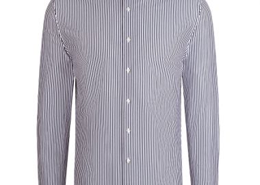 ΑΝΔΡΙΚΟ ΜΑΚΡΥΜΑΝΙΚΟ PERFORMANCE ΠΟΥΚΑΜΙΣΟ LIGHT SPREAD KENT SEIDENSTICKER SLIM FIT ΓΚΡΙ - SEIDENSTICKER - 