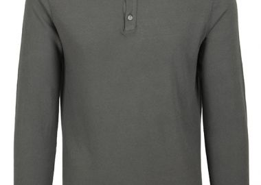 ΑΝΔΡΙΚΟ ΜΑΚΡΥΜΑΝΙΚΟ POLO SHIRT SALES ΚΑΝΟΝΙΚΗ ΓΡΑΜΜΗ ΓΚΡΙ - CROSSLEY - 