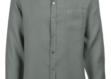 ΑΝΔΡΙΚΟ ΜΑΚΡΥΜΑΝΙΚΟ ΠΟΥΚΑΜΙΣΟ ΛΙΝΟ JIOCH ΚΑΝΟΝΙΚΗ ΓΡΑΜΜΗ ΧΑΚΙ - CROSSLEY - 