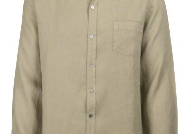 ΑΝΔΡΙΚΟ ΜΑΚΡΥΜΑΝΙΚΟ ΠΟΥΚΑΜΙΣΟ ΛΙΝΟ JIOCH ΚΑΝΟΝΙΚΗ ΓΡΑΜΜΗ ΧΑΚΙ - CROSSLEY - 