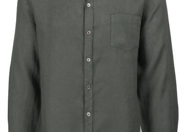 ΑΝΔΡΙΚΟ ΜΑΚΡΥΜΑΝΙΚΟ ΠΟΥΚΑΜΙΣΟ ΛΙΝΟ JIOCH ΚΑΝΟΝΙΚΗ ΓΡΑΜΜΗ ΧΑΚΙ - CROSSLEY - 