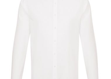 ΑΝΔΡΙΚΟ ΜΑΚΡΥΜΑΝΙΚΟ ΠΟΥΚΑΜΙΣΟ MM BD SEIDENSTICKER SLIM FIT ΛΕΥΚΟ - SEIDENSTICKER - 