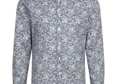 ΑΝΔΡΙΚΟ ΜΑΚΡΥΜΑΝΙΚΟ ΠΟΥΚΑΜΙΣΟ NEW KENT 102 SEIDENSTICKER SHAPED FIT ΓΚΡΙ - SEIDENSTICKER - 