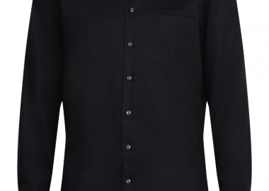 ΑΝΔΡΙΚΟ ΜΑΚΡΥΜΑΝΙΚΟ ΠΟΥΚΑΜΙΣΟ NEW KENT 108 COMBI CUFF SEIDENSTICKER REGULAR FIT ΜΑΥΡΟ - SEIDENSTICKER - 